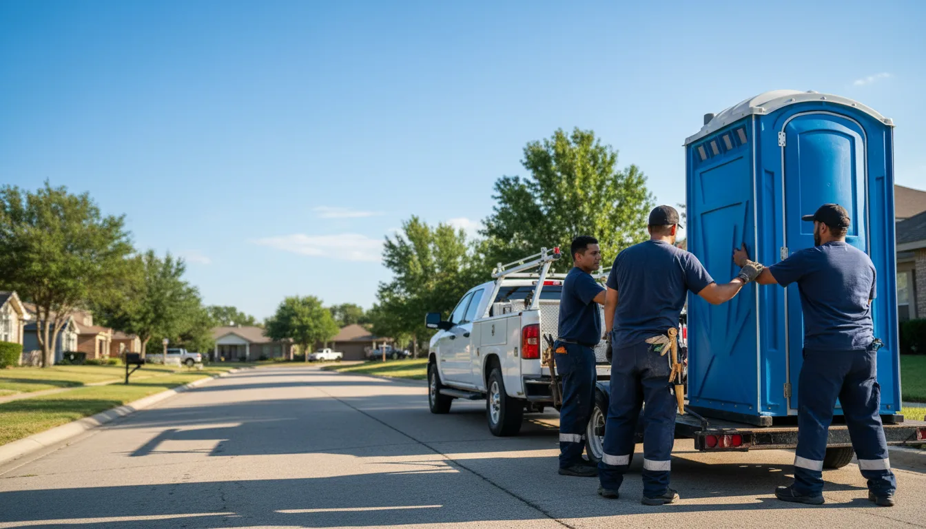 Portable Toilet Rental in Ames, OK near me